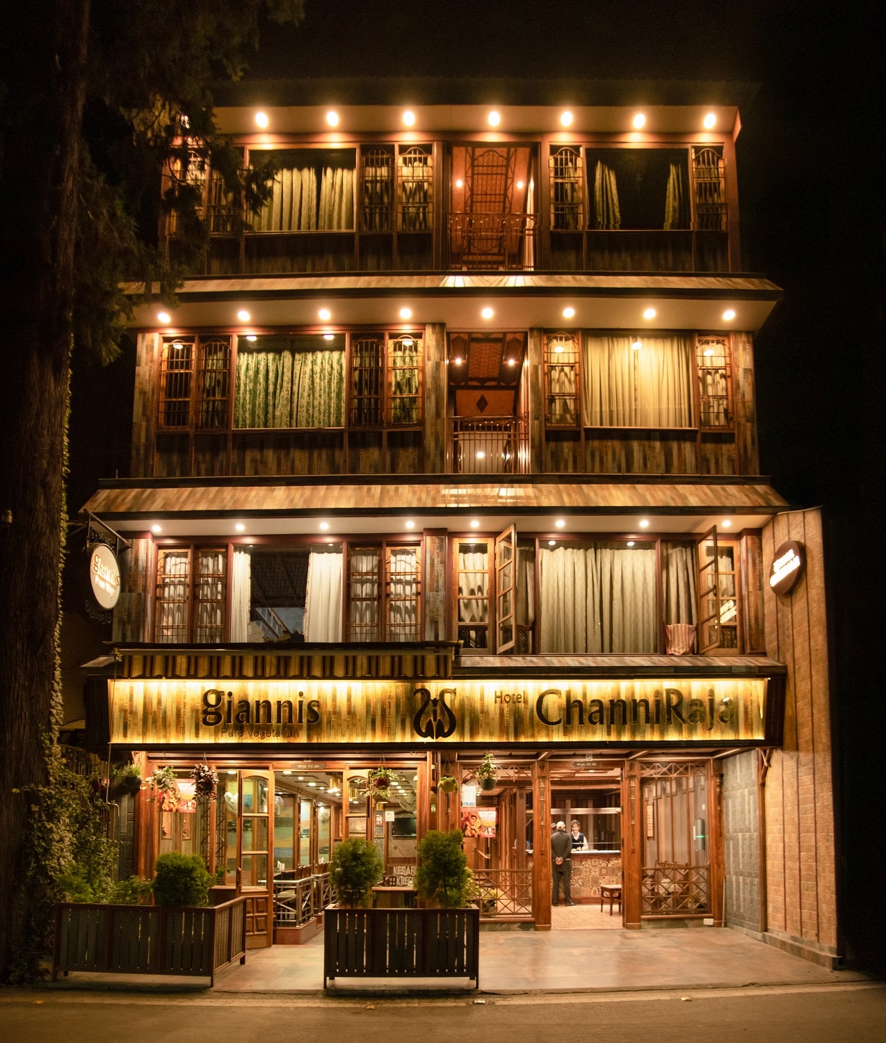 Hotels Near Nainital Lake-night-view